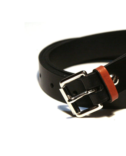 Hands of Tym SLG 'Ash Slim' Bespoke Handmade Leather Belt - Slim 25mm