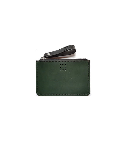 Hands of Tym SLG 'Birch Mini' The Bespoke Handmade Leather Zip Top Purse
