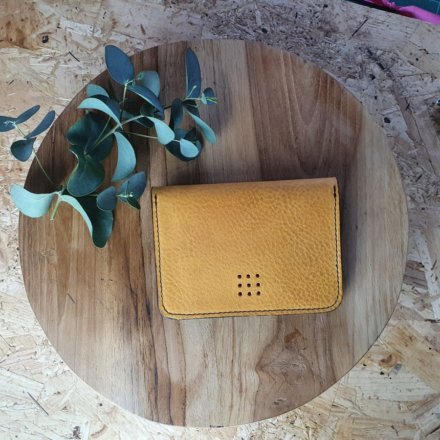 'Ivy Mini' The Bespoke Handmade Leather Concertina Purse