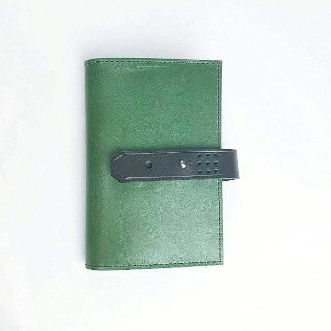 Hands of Tym stationery 'Laurel' The Bespoke Handmade Luxury Leather Notebook / Diary A6