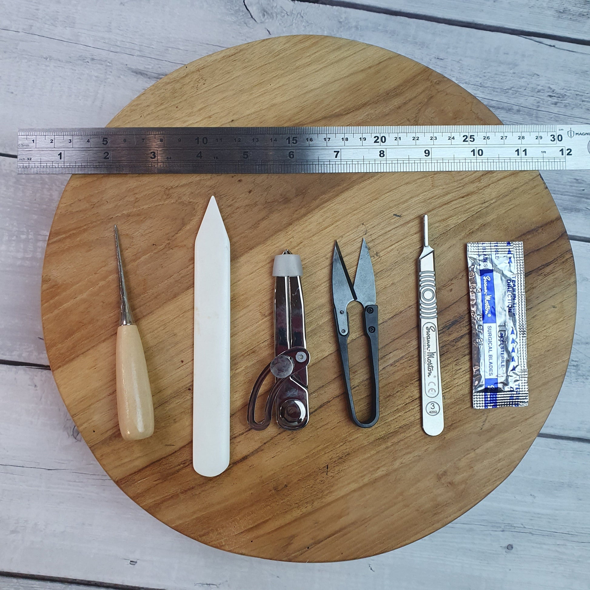 Hands of Tym Tool Sets Standard Leather craft and pattern cutting tool kit